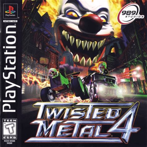 twisted 4 metal ps box art|twisted metal ps1 archive.